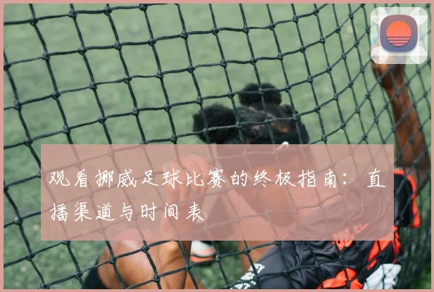 观看挪威足球比赛的终极指南：直播渠道与时间表